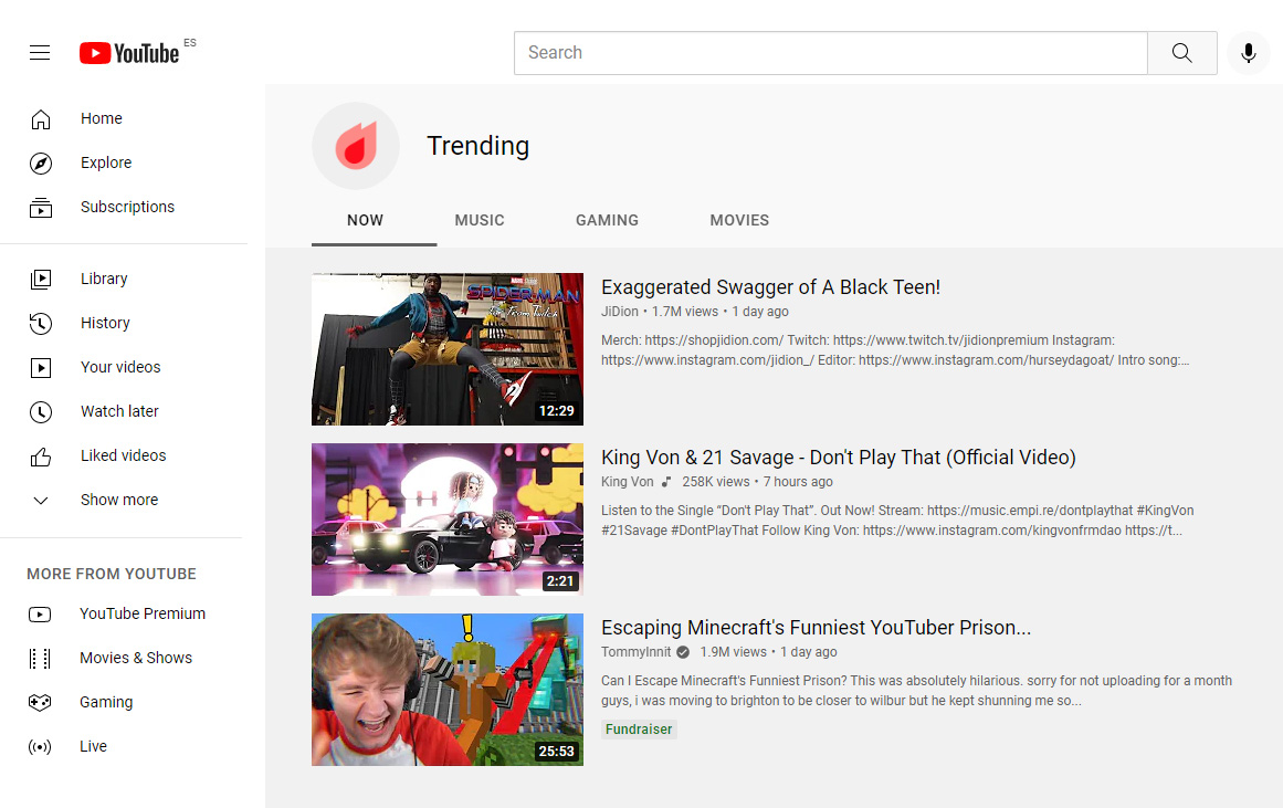buy youtube trending