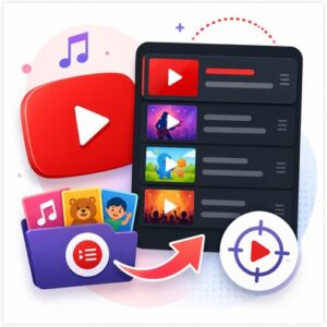 YouTube Playlist Placement service for music, children’s and other suitable videos